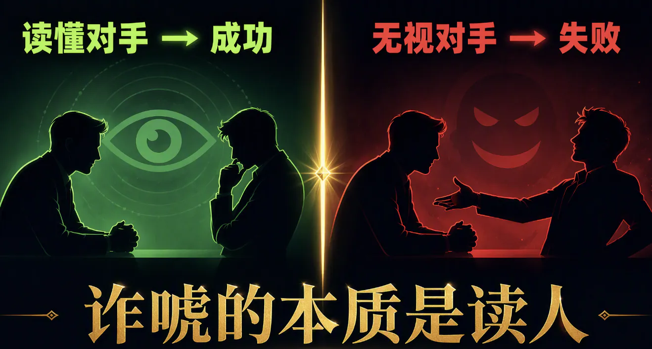 诈唬的本质是读人