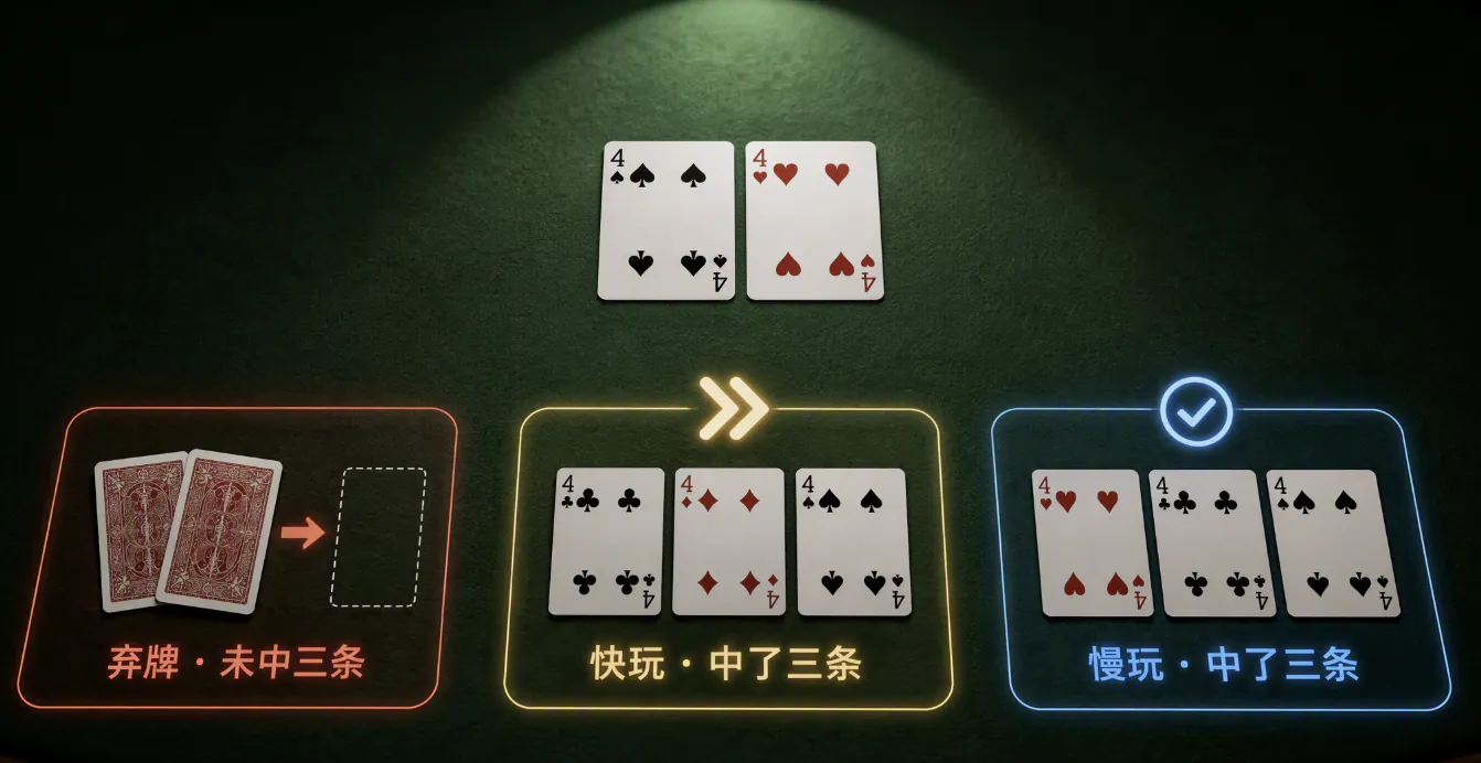 小口袋对子翻后怎么打？一篇讲透