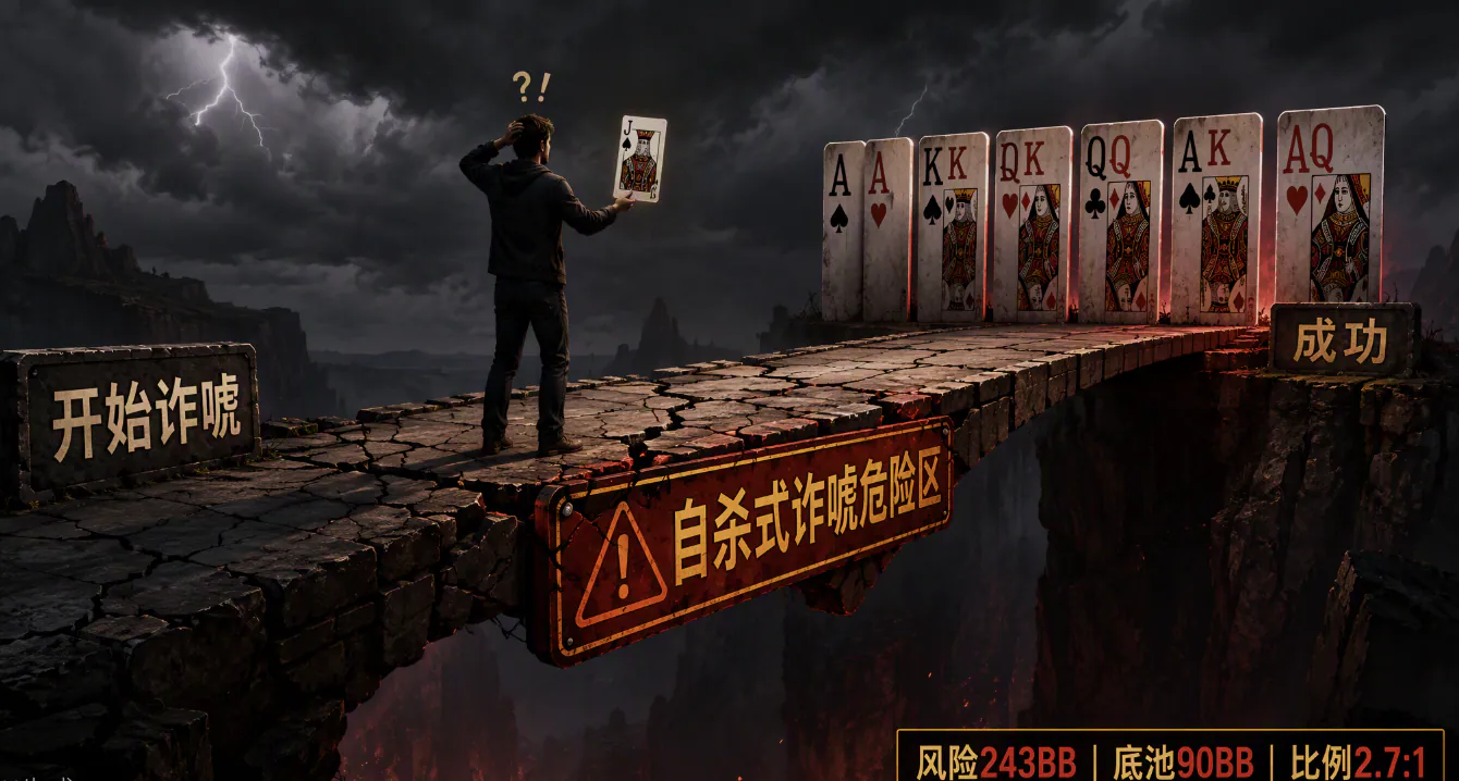自杀式诈唬：有些牌，你出手那一刻就知道完了