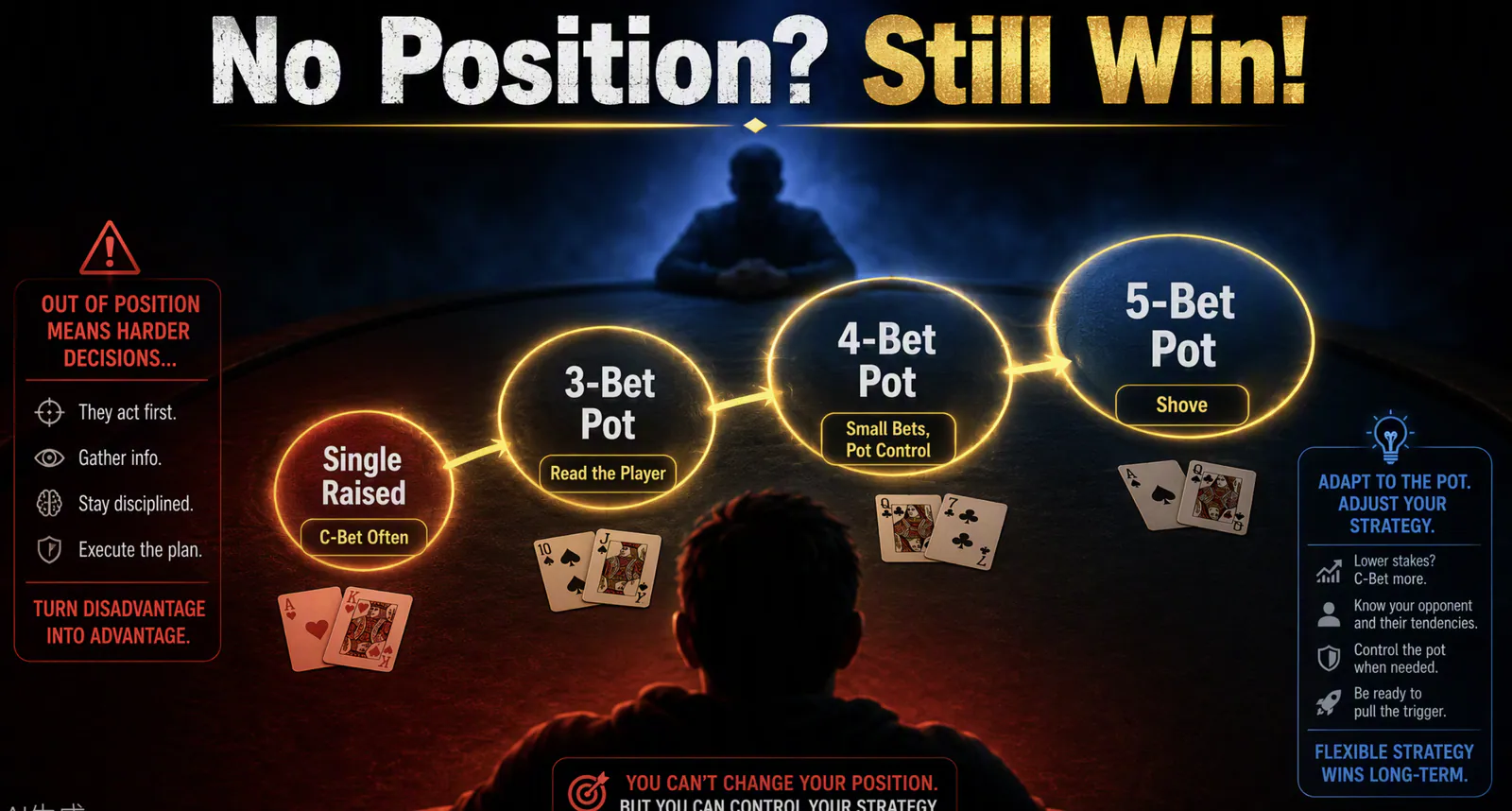 No Position? No Problem: The Complete Guide to Heads-Up Pots Out of Position