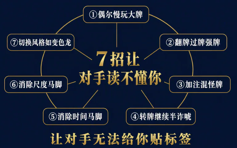 老被人看穿底牌？7招让Pro破防