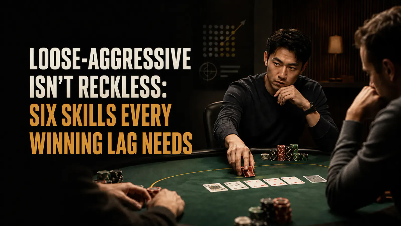 Loose-Aggressive Poker Strategy: 6 Skills Every Winning LAG Needs