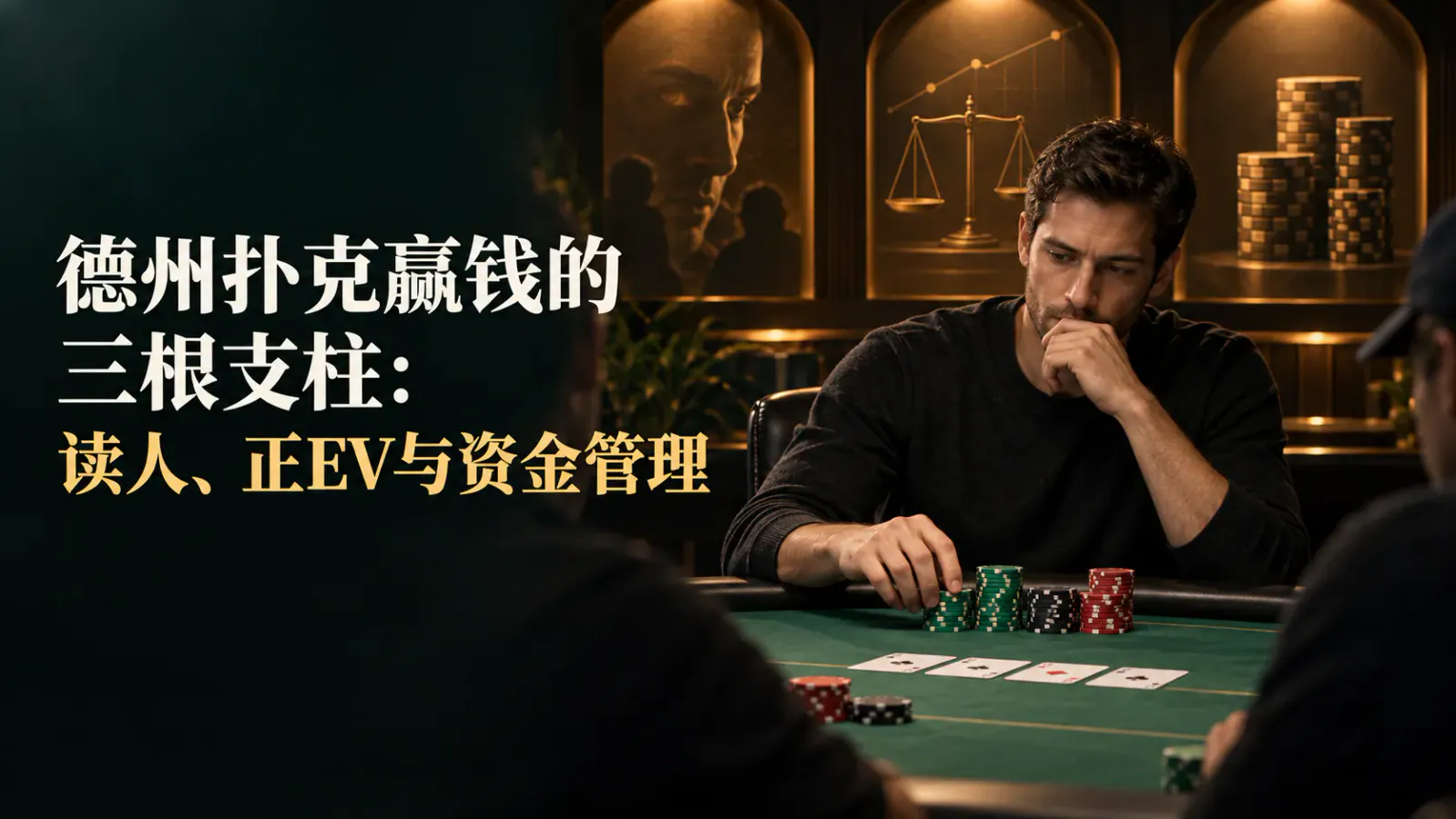 德州扑克的三根支柱：读人、正EV与资金管理